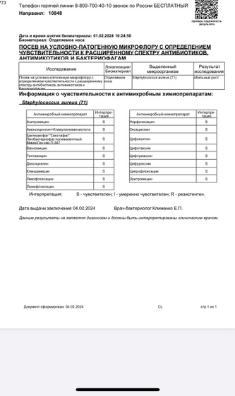 Стафилококк