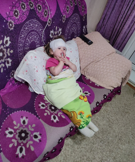 Люблю когда дети болеют
