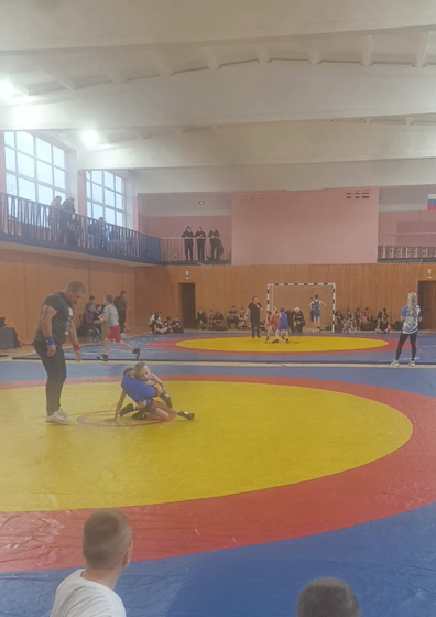 Соревнования по вольной борьбе