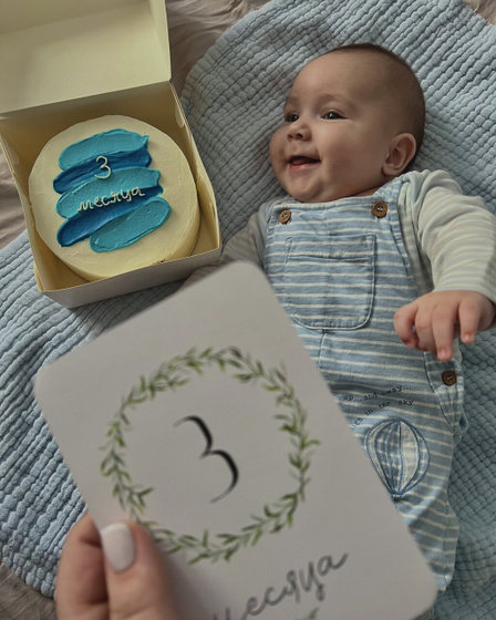 3 MONTHS 🩵💙🤍