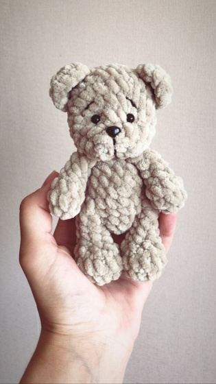 🧸 с ладошку