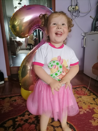 День рождения 2 годика