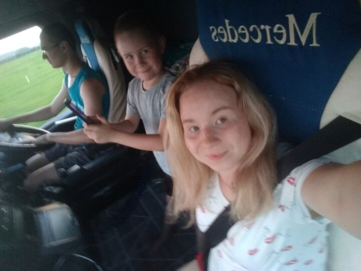Семья дальнобойщика, жизнь дальнобойщика.