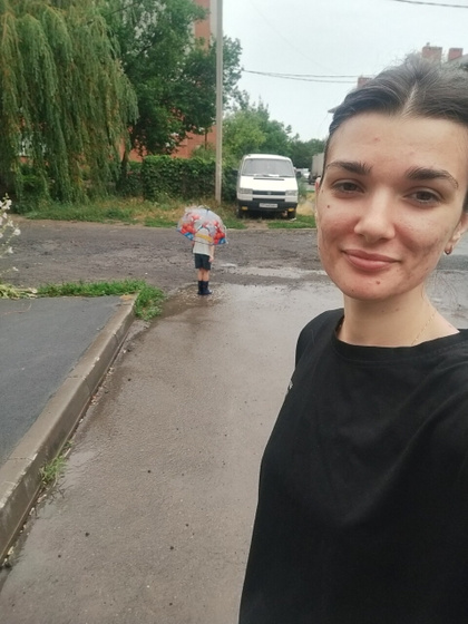 Мы сегодня лужи проверяли