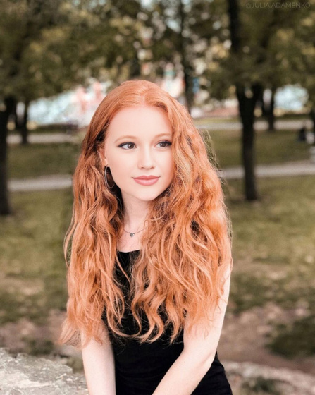 Девочки какой цвет волос