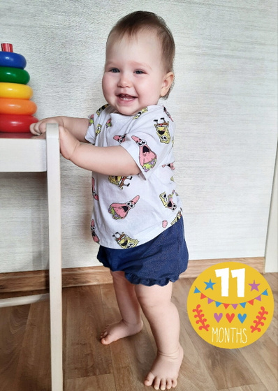 Валерии 11 месяцев 💕💕💕
