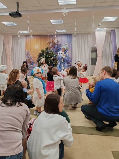 Утренник в саду 🎄