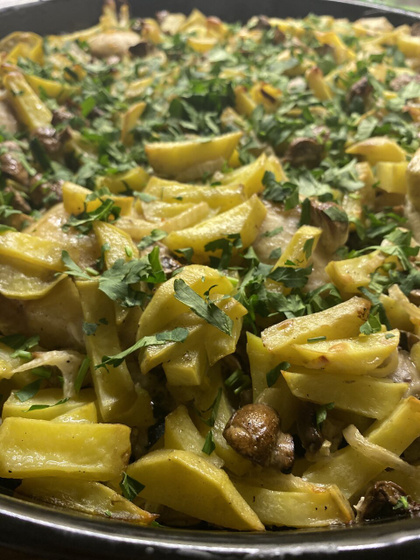Наш вкусный ужин