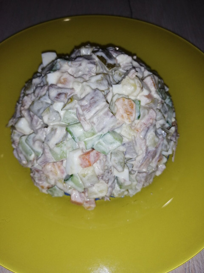 Вкусный салатик.
