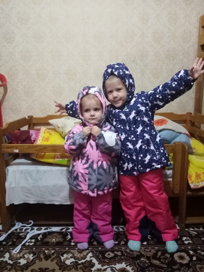 Наша поделка в сад