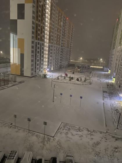 Саратов, первый снег