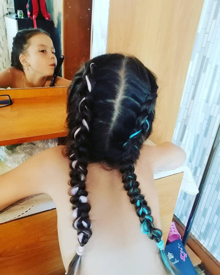 Учимся делать причёски.