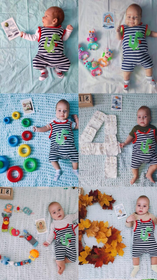 6 месяцев 🤱 Рост📏