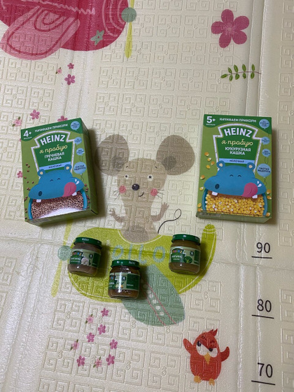 Первый прикорм с Heinz