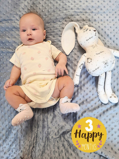 3 месяца Лерочке 💖