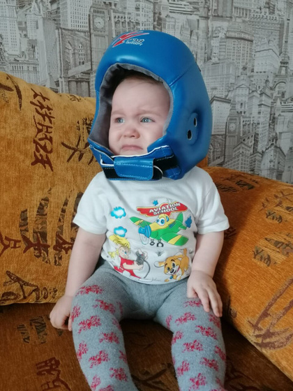 Нам сегодня 9 месяцев.