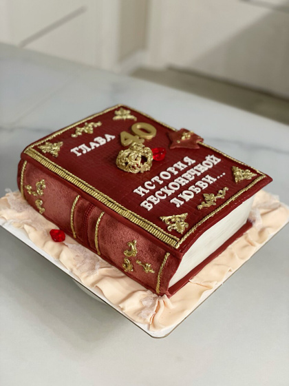Торт на 40 лет совместной жизни