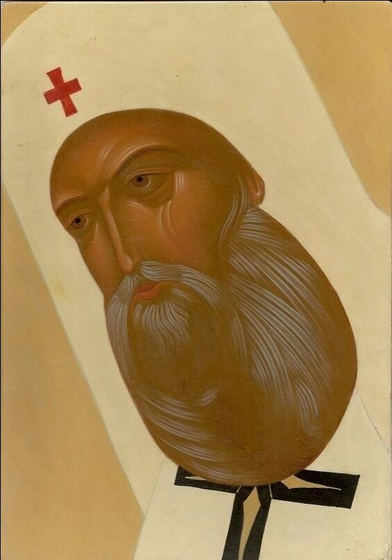 Рукописная икона.