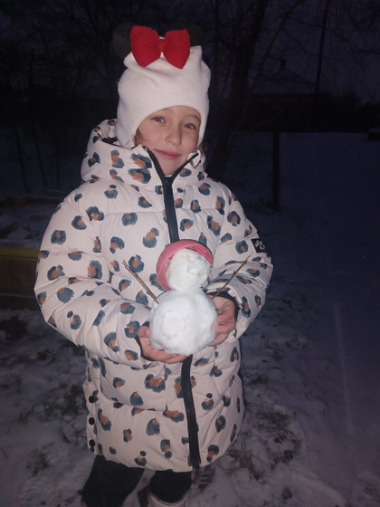Какая зима такой и снеговик ⛄☃️