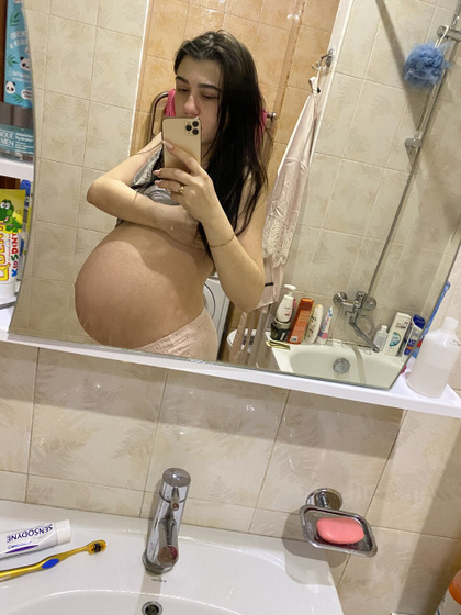 Я не могу понять опустился ли живот ?