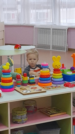 Садик 3 день, плакал