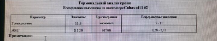 АМГ и гомоцистеин