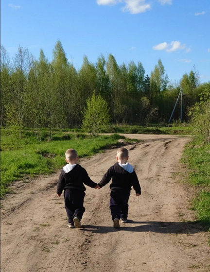 5 лет двойняшкам 💓