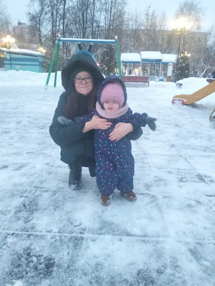 Сходили погуляли ⛄💙.