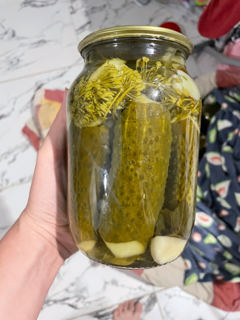 Первые огурчики 🥒